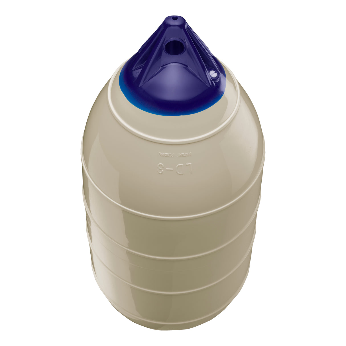 Sand inflatable low drag buoy, Polyform LD-3 angled shot