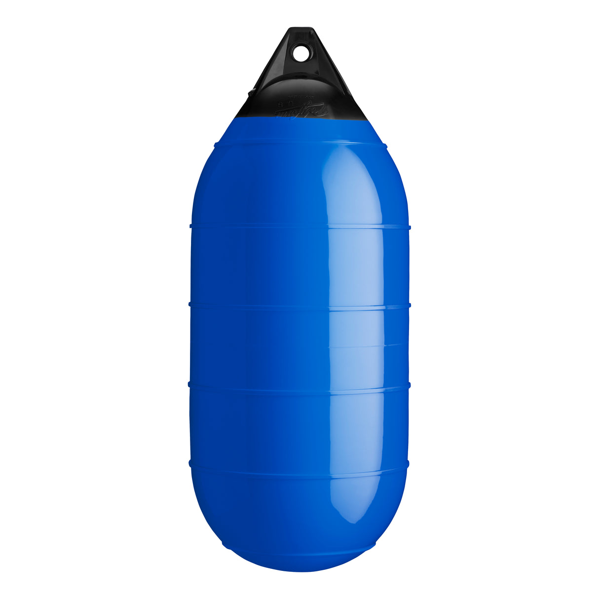 Blue low drag buoy with Black-Top, Polyform LD-4