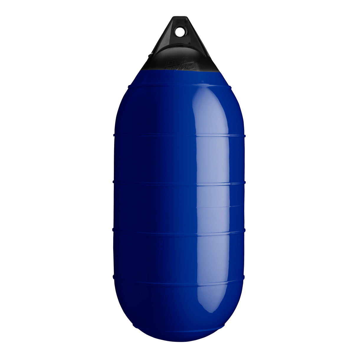 Cobalt Blue low drag buoy with Black-Top, Polyform LD-4