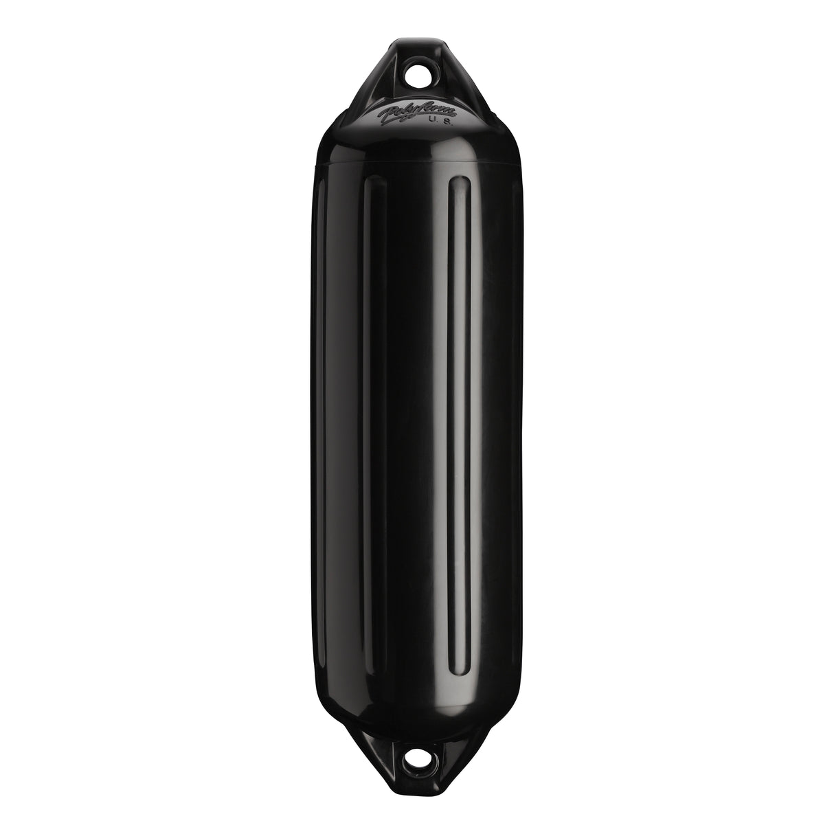 Black boat fender, Polyform NF-4