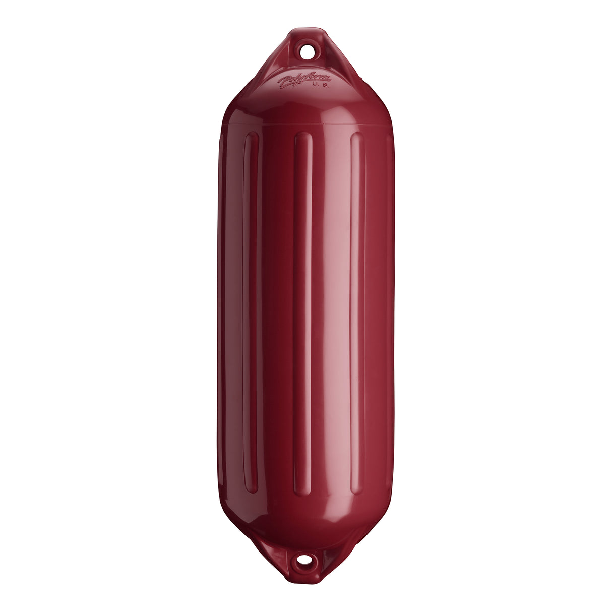 Burgundy boat fender, Polyform NF-5