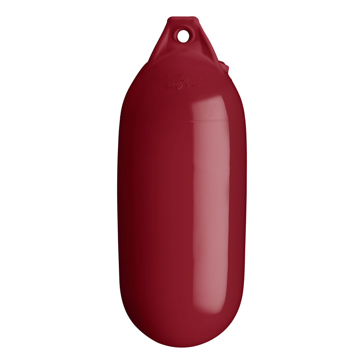 Small buoy and boat fender, Polyform S-1 Burgundy