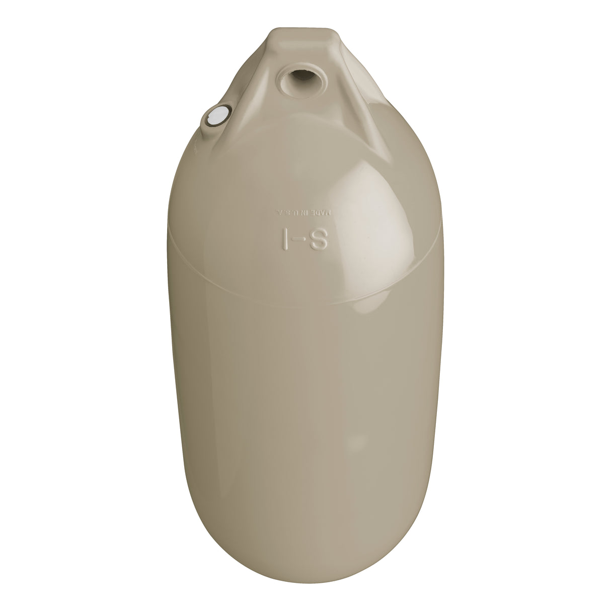 Small buoy and boat fender, Polyform S-1 Sand angled shot