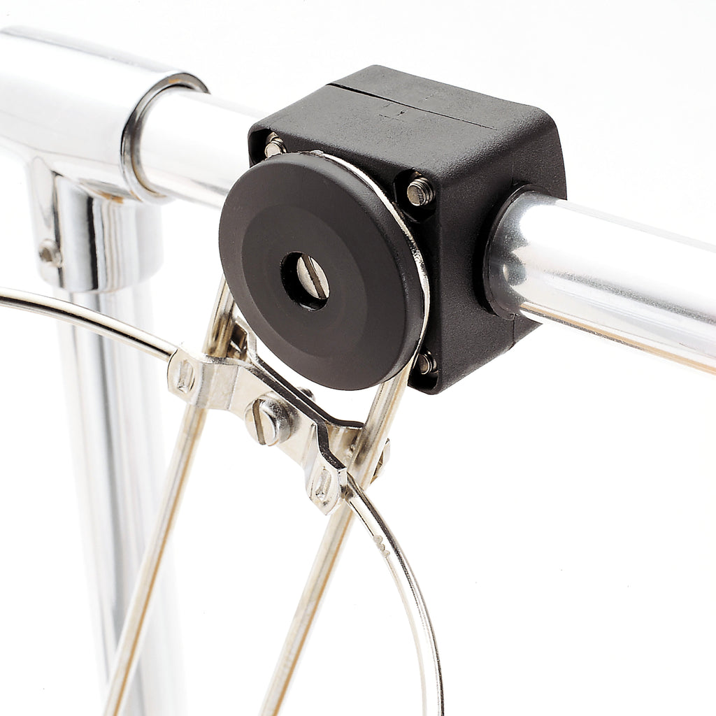 Boat fender holder rail mount attachment closeup