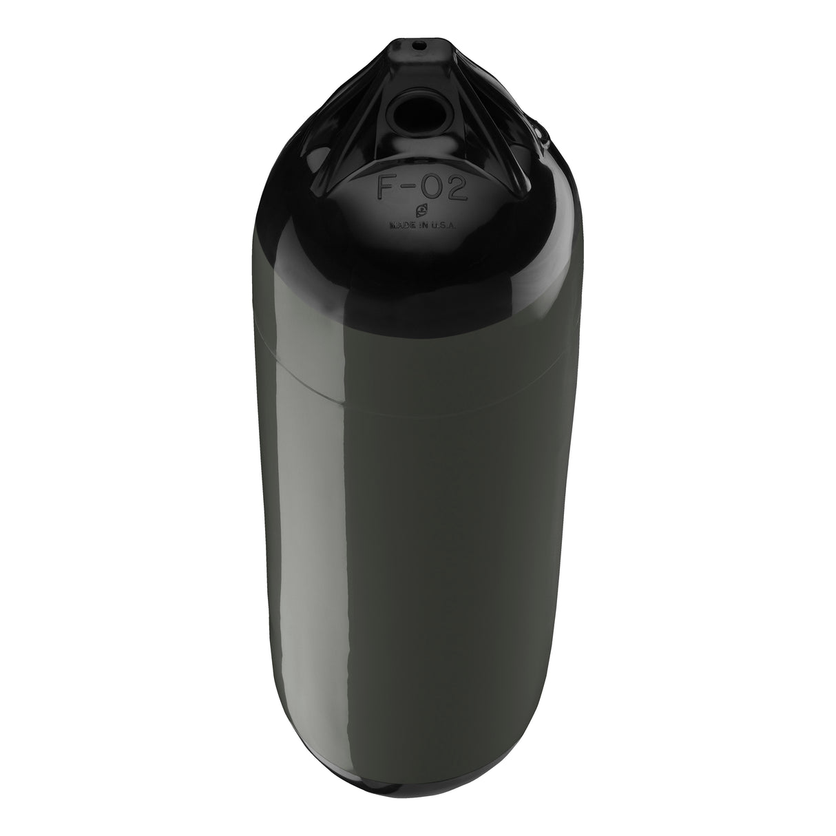 F-Series Boat Fender F-02 Black Ropehold