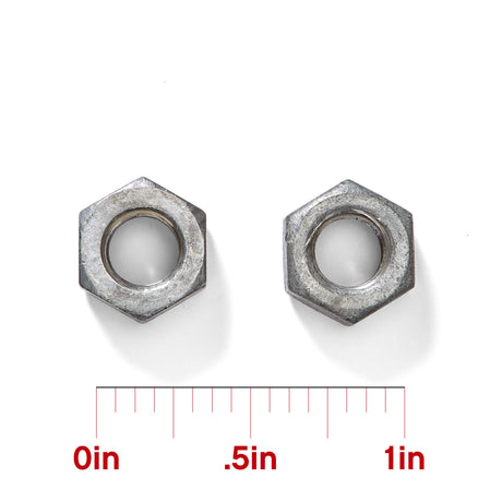 Jam nuts for CM-2 and CM-3 mooring iron bottom swivel, with scale