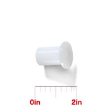 PTFE-teflon-insert for CM-2 and CM-3 mooring iron swivel shackle, with scale