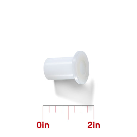 PTFE-teflon-insert for CM-2 and CM-3 mooring iron swivel shackle, with scale