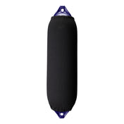 Black boat fender cover, Polyform EFC-6