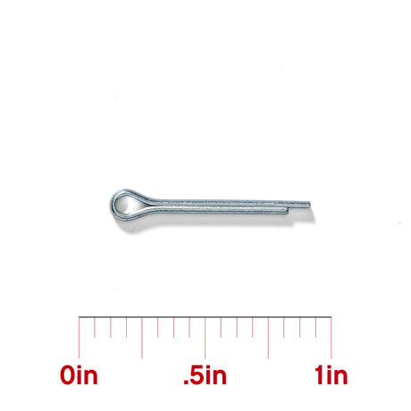 Cotter pin for CM-2 and CM-3 mooring iron shackle, with scale