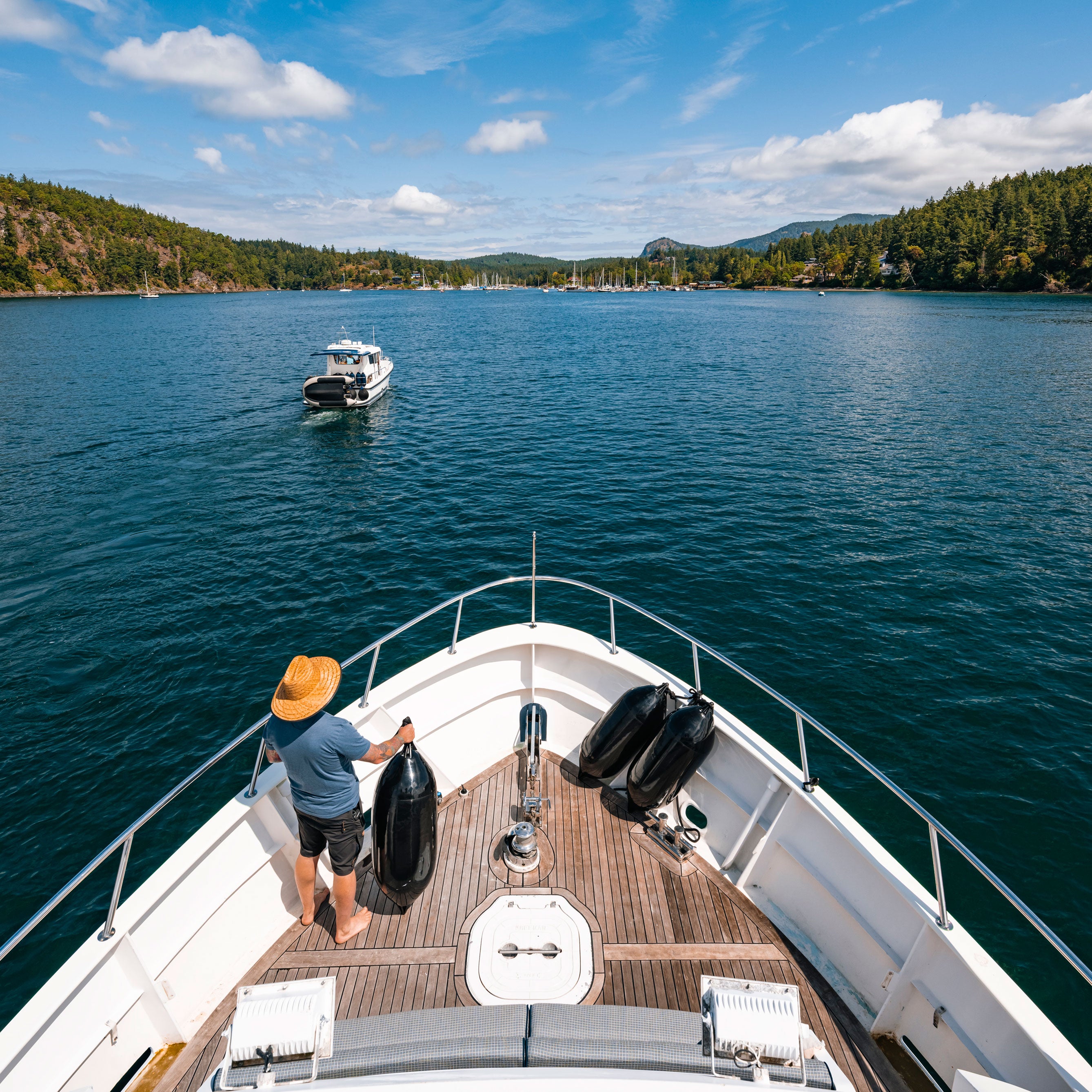 F-Series Boat Fender F-1 Grey Ropehold – Polyform US