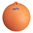 Water ski marker buoy, orange with Polyform US logo