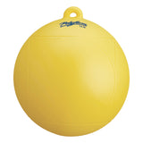Water ski marker buoy, yellow with Polyform US logo