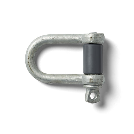 Polyform US number 50 galvanized iron shackle with inch and a quarter diameter bushing