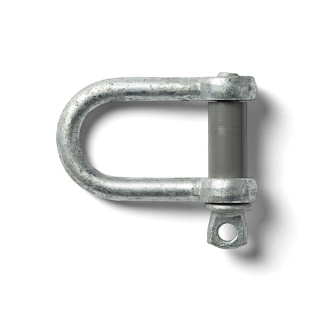 Polyform US number 52 galvanized iron shackle with one inch bushing