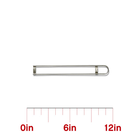 U-bar for fender holder TFR-170, with scale