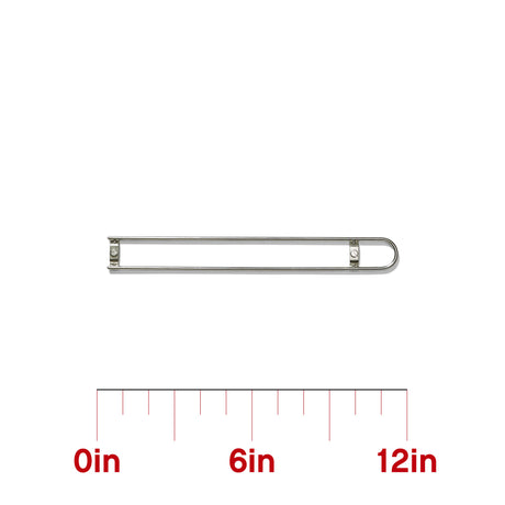 U-bar for fender holder TFR-230, with scale