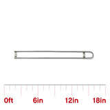 U-bar for fender holder TFR-280, with scale