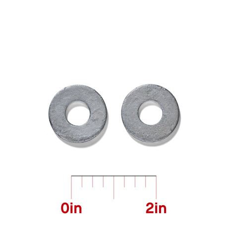 Washers for CM-2 and CM-3 mooring iron bottom swivel, with scale