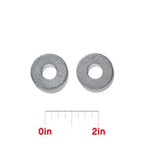 Washers for CM-2 and CM-3 mooring iron bottom swivel, with scale