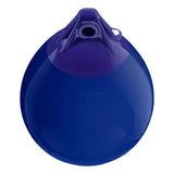 Cobalt Blue inflatable buoy, Polyform A-0 angled shot