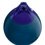 Catalina Blue inflatable buoy, Polyform A-1 angled shot