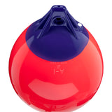 Red inflatable buoy, Polyform A-1 angled shot
