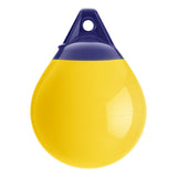 Yellow inflatable buoy, Polyform A-1 