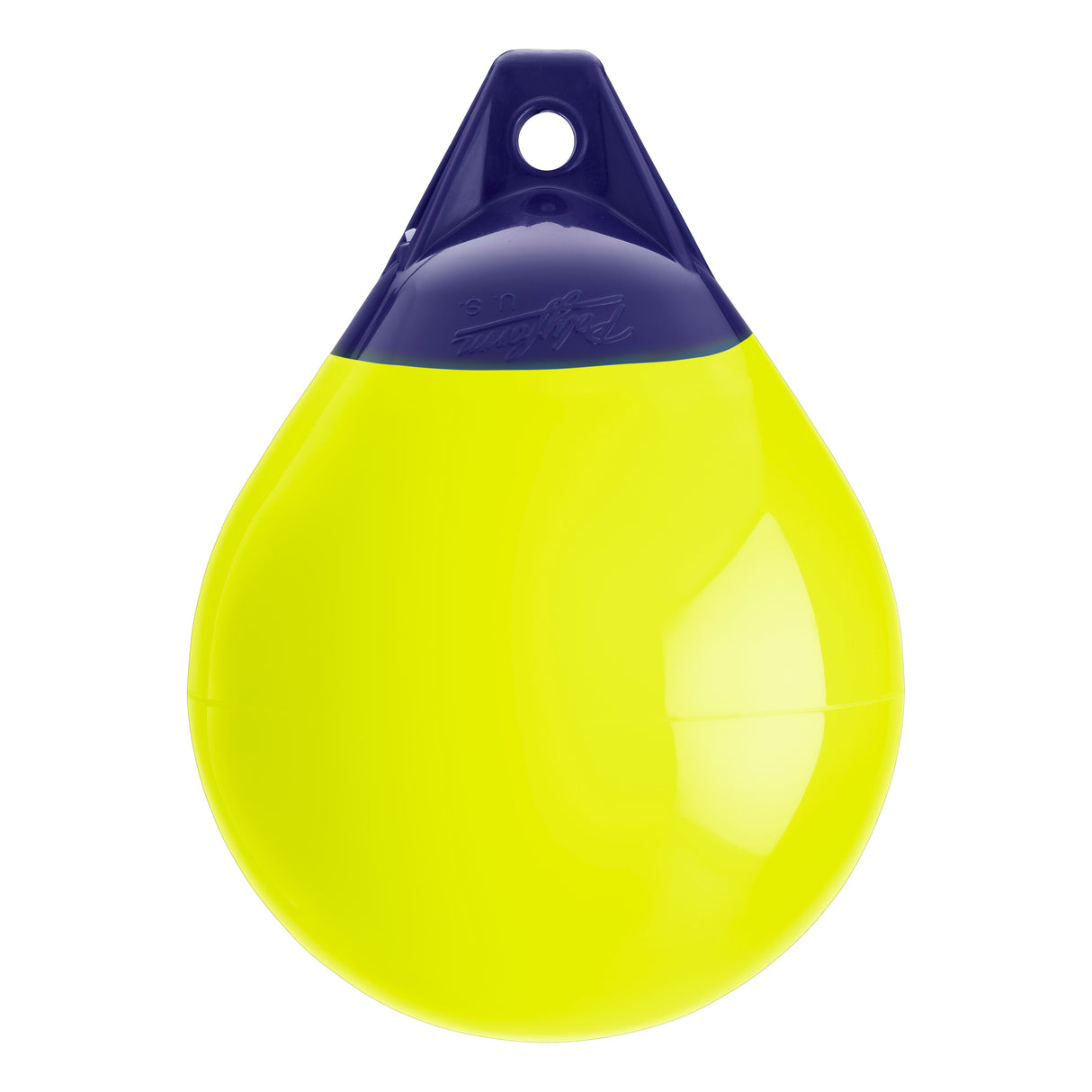 Saturn Yellow inflatable buoy, Polyform A-2 