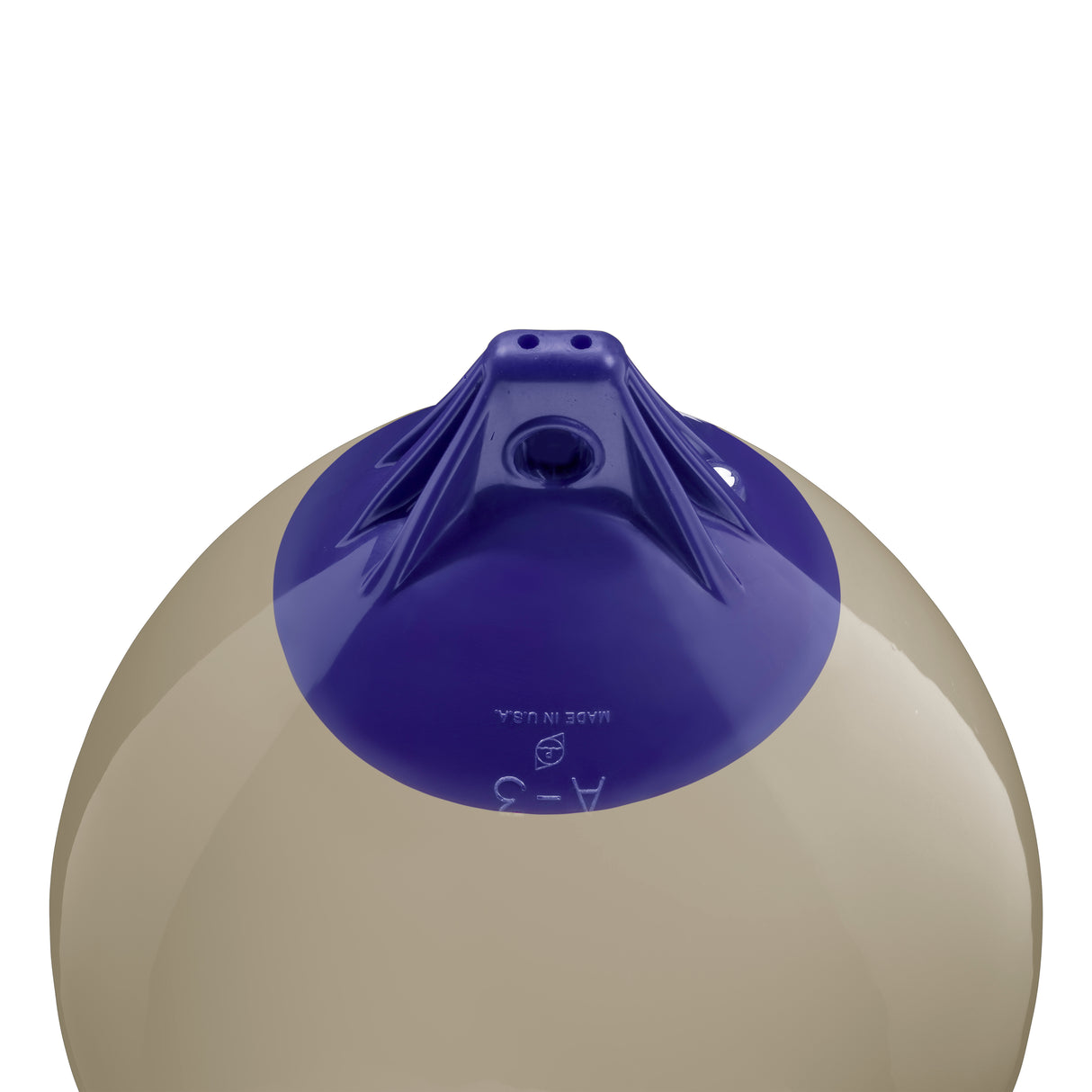 Sand inflatable buoy, Polyform A-3 angled shot