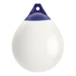 White inflatable buoy, Polyform A-3 