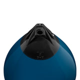 Catalina Blue buoy with Black-Top, Polyform A-4 angled shot