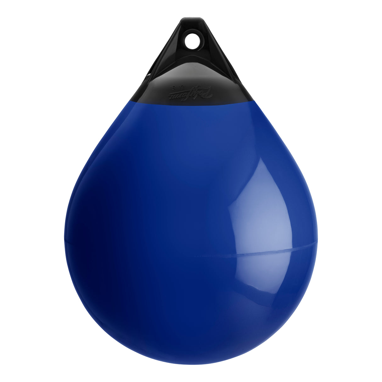 Cobalt Blue buoy with Black-Top, Polyform A-4