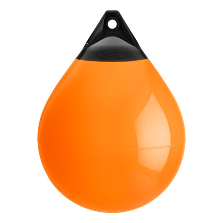 Orange buoy with Black-Top, Polyform A-4