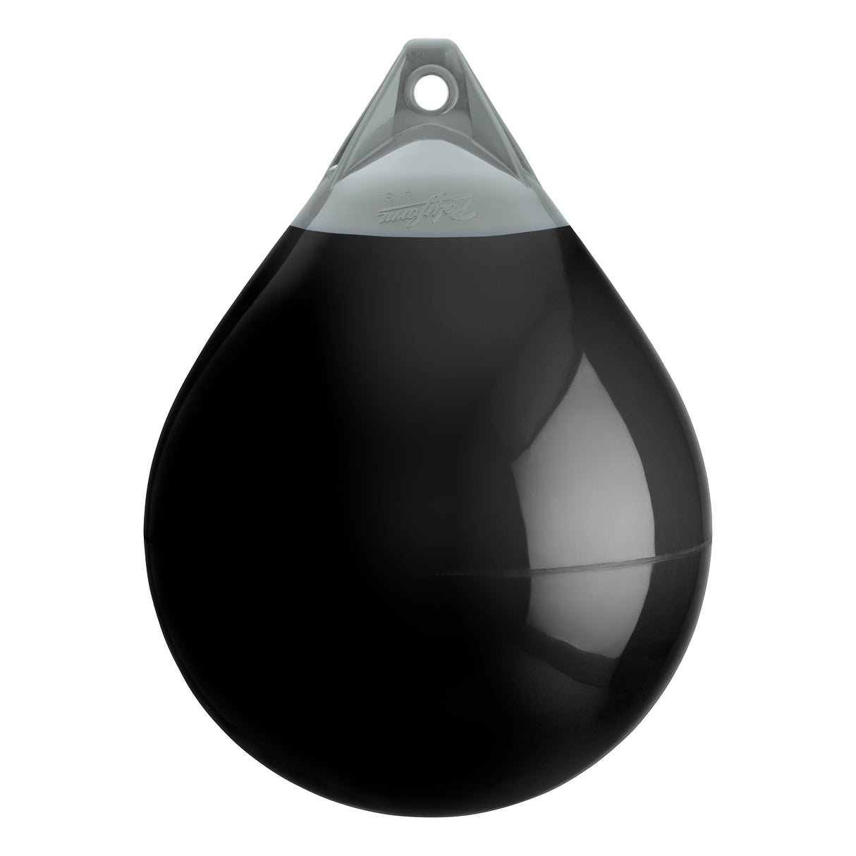 Black buoy with Grey-Top, Polyform A-4