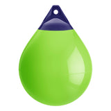 Lime inflatable buoy, Polyform A-4 