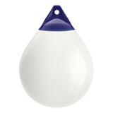 White inflatable buoy, Polyform A-4 