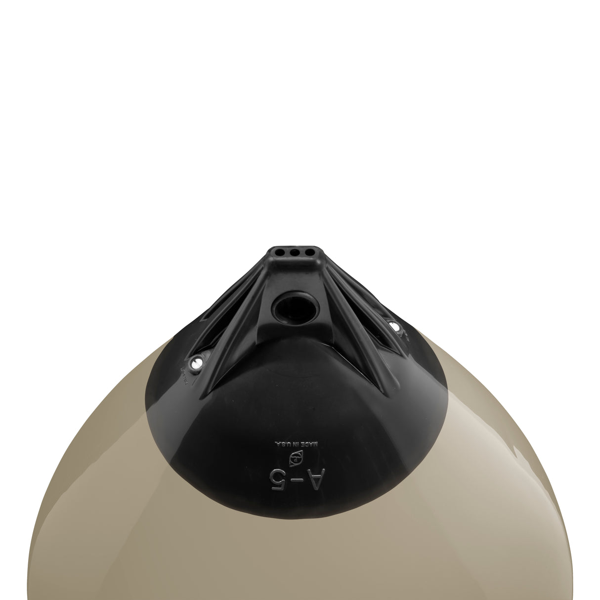 Sand buoy with Black-Top, Polyform A-5 angled shot