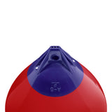 Classic Red inflatable buoy, Polyform A-5 angled shot
