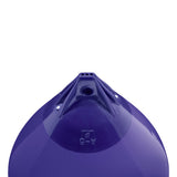 Purple inflatable buoy, Polyform A-5 angled shot