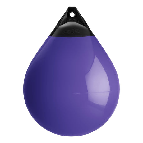 Purple buoy with Black-Top, Polyform A-5