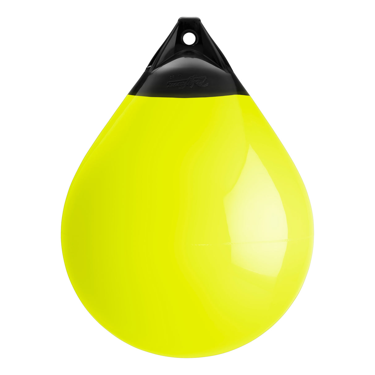 Saturn Yellow buoy with Black-Top, Polyform A-5