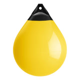 Yellow buoy with Black-Top, Polyform A-5