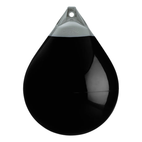 Black buoy with Grey-Top, Polyform A-5
