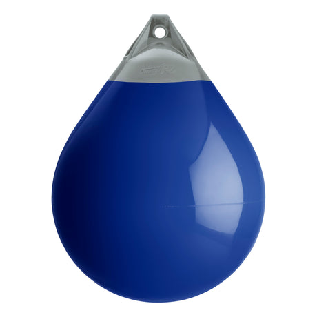 Cobalt Blue buoy with Grey-Top, Polyform A-5