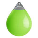 Lime buoy with Grey-Top, Polyform A-5