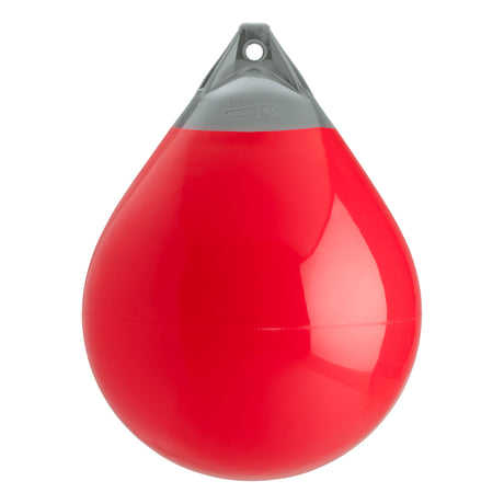 Red buoy with Grey-Top, Polyform A-5
