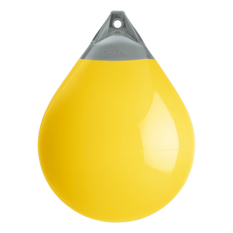 Yellow buoy with Grey-Top, Polyform A-5
