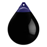 Black inflatable buoy, Polyform A-5 