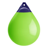 Lime inflatable buoy, Polyform A-5 